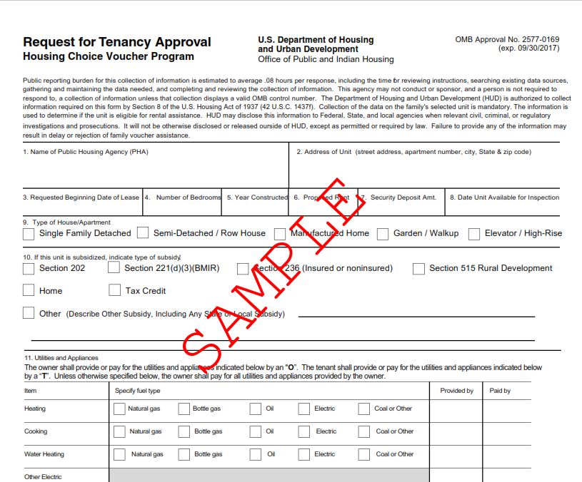 Section 8 Voucher Amount For A 2 Bedroom